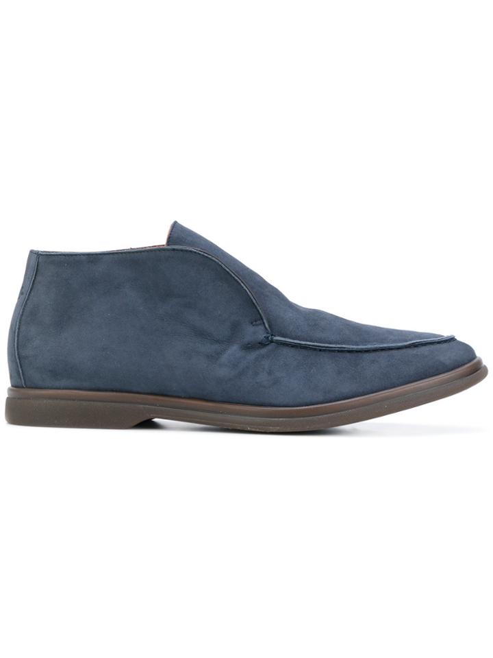 Andrea Ventura Hi-top Loafers - Blue