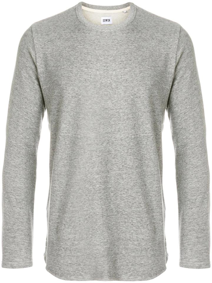 Edwin Crew-neck Sweatshirt - Grey