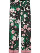 Gucci Floral Trousers - Black