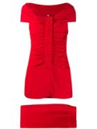 Gianfranco Ferré Pre-owned Gathered Skirt & Blouse Set
