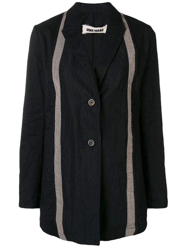 Uma Wang Relaxed Blazer - Black