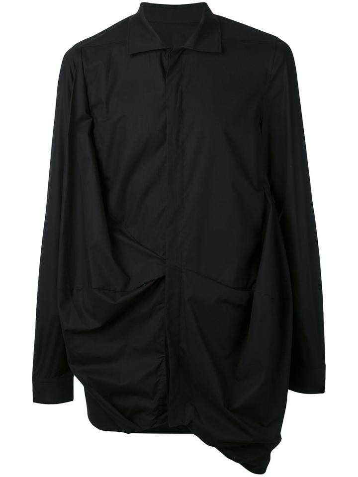 Smash Shirt - Men - Cotton - 46, Black, Cotton, Rick Owens