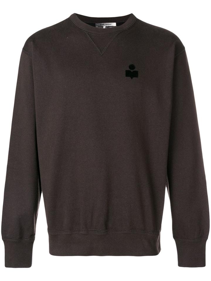 Isabel Marant Crew Neck Sweatshirt - Brown