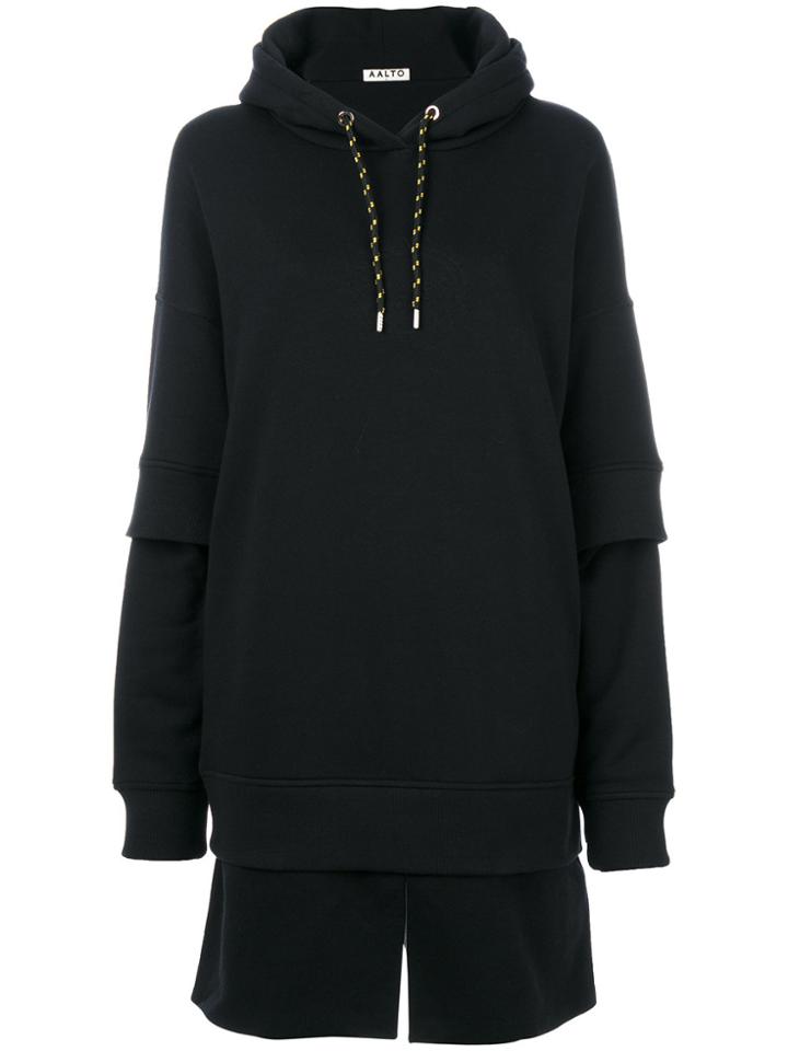Aalto Oversized Hoodie - Black