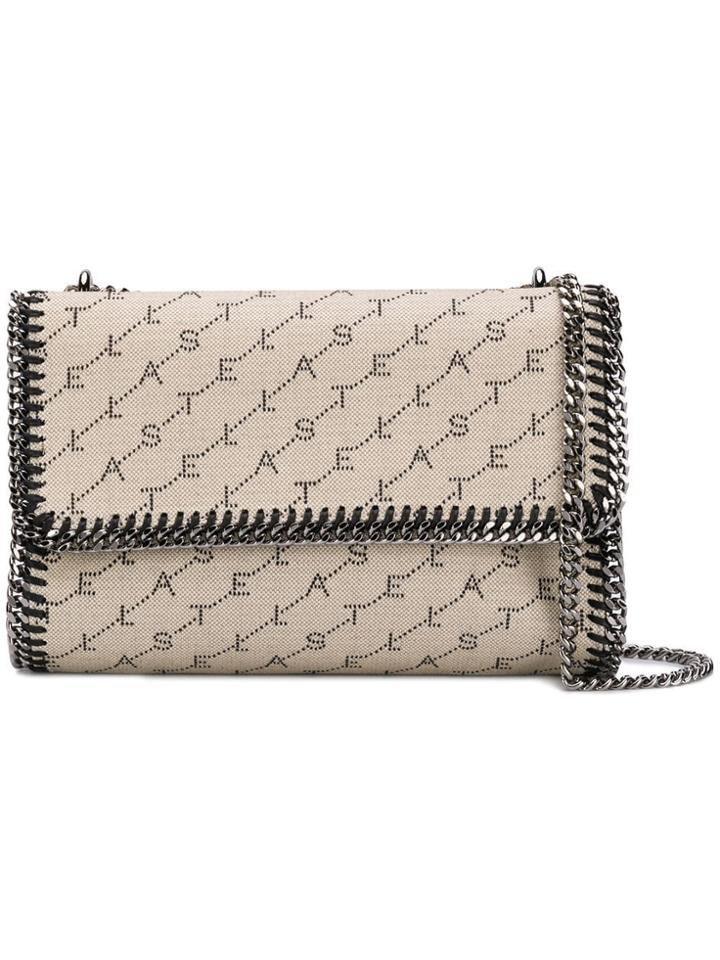 Stella Mccartney Fallabella Monogram Crossbody Bag - Neutrals