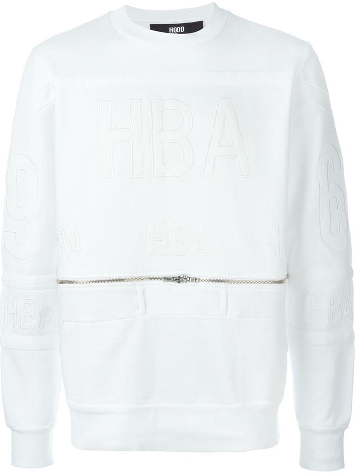 Hood By Air Zip Detail Sweatshirt