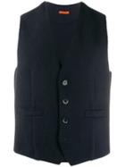 Barena Fitted Waistcoat - Blue