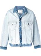 Levi's: Made & Crafted Two-tone Denim Jacket - Blue