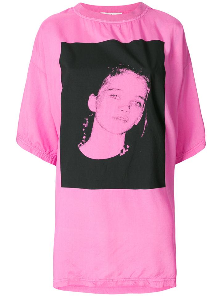 Alyx Photographic Print T-shirt - Pink & Purple