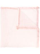 Faliero Sarti Fringed Scarf - Pink