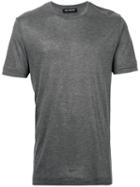 Neil Barrett - Travel T-shirt - Men - Viscose - M, Grey, Viscose