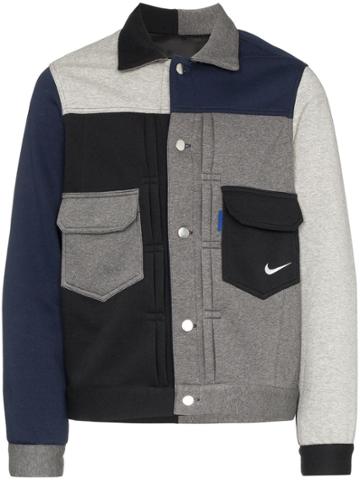 Clothsurgeon Nike Deconstructed Western Patchwork Jacket - Multicolour