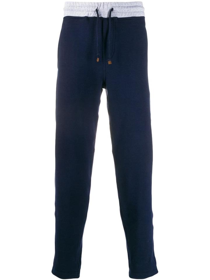 Brunello Cucinelli Tapered Sweatpants - Blue
