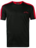 Alexander Mcqueen Logo Colour-block T-shirt - Black