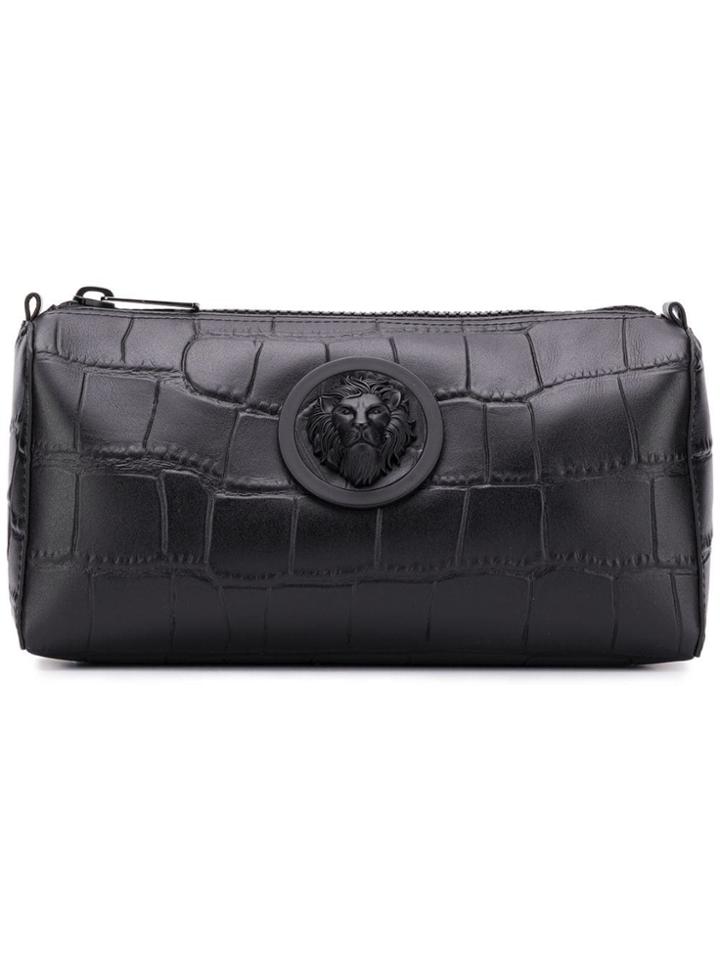 Versus Top Zipped Wash Bag - Black