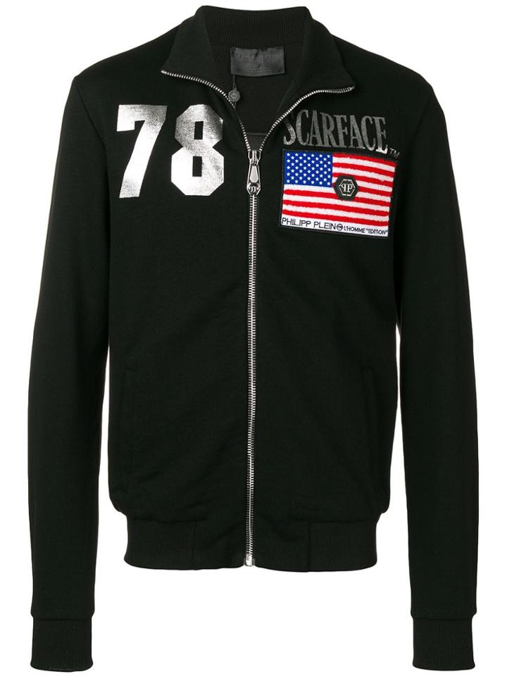 Philipp Plein Scarface Track Jacket - Black
