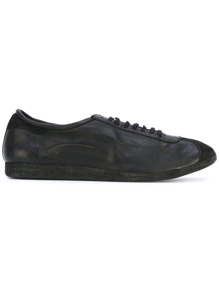 Guidi Lace-up Trainers - Black