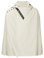 Kiko Kostadinov Studded Collar Hood Jacket - Nude & Neutrals