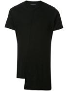 Yohji Yamamoto Asymmetric Style T-shirt - Black