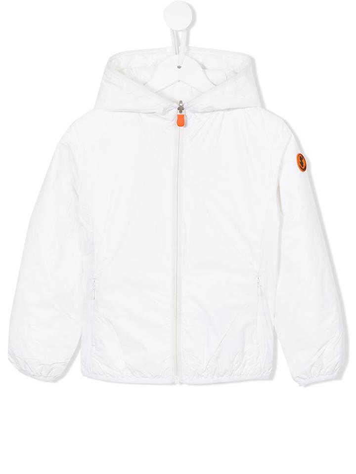 Save The Duck Kids Padded Jacket, Girl's, Size: 10 Yrs, White