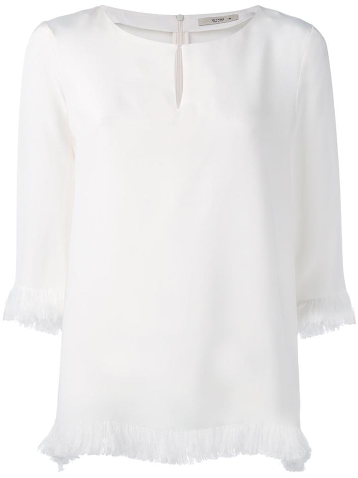 Etro Peep-hole Blouse - White