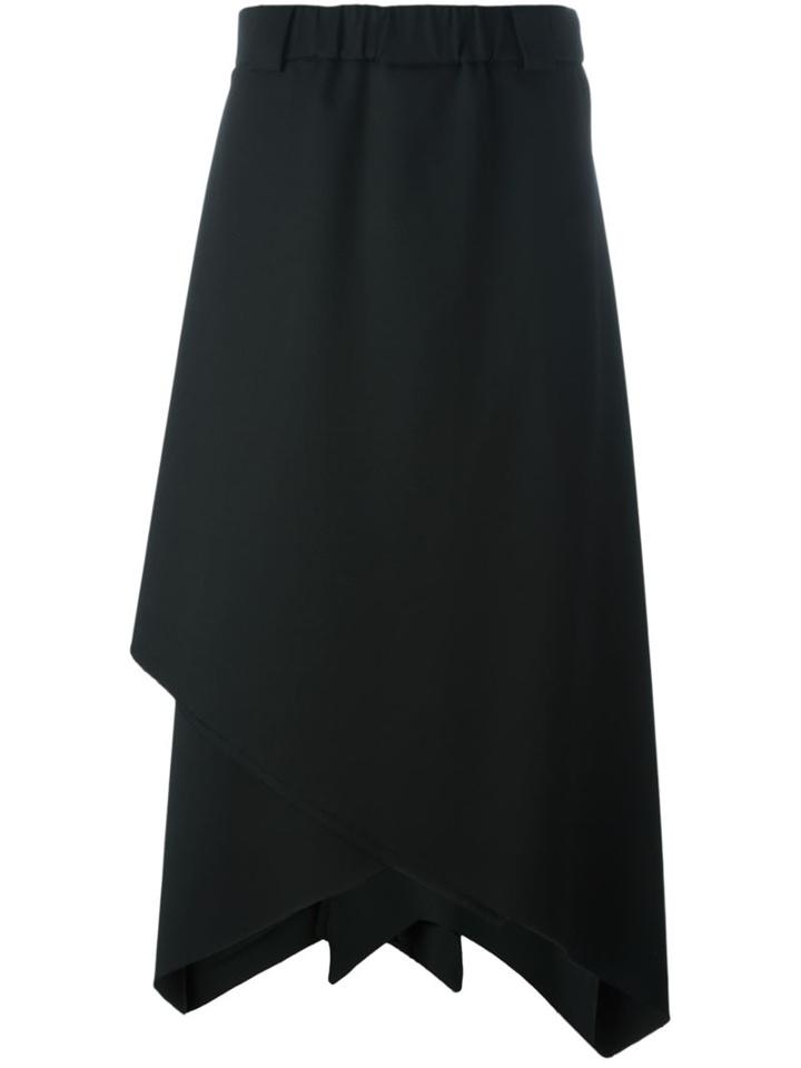 Moohong Asymmetric Skirted Trousers