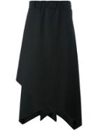 Moohong Asymmetric Skirted Trousers