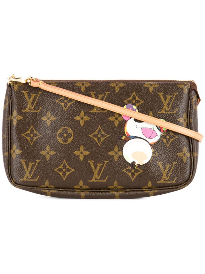 Louis Vuitton Vintage Pochette Monogram Pouch - Brown