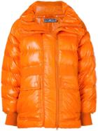 Adidas By Stella Mccartney Training Parka Coat - Yellow & Orange