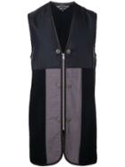 Comme Des Garçons Pre-owned Cupra Gilet - Blue