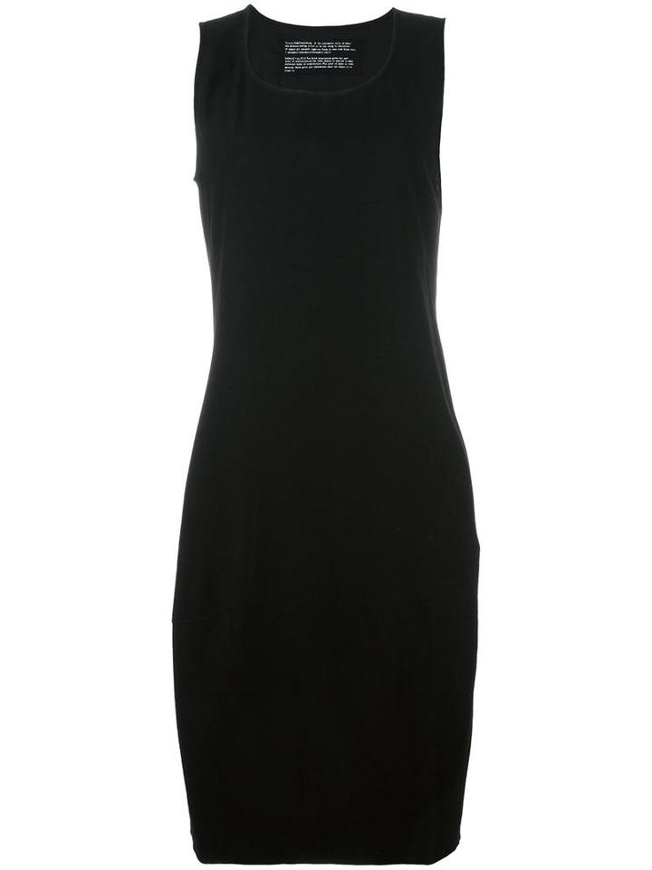 Rundholz Sleeveless Dress, Women's, Size: Large, Black, Cotton/viscose/wool