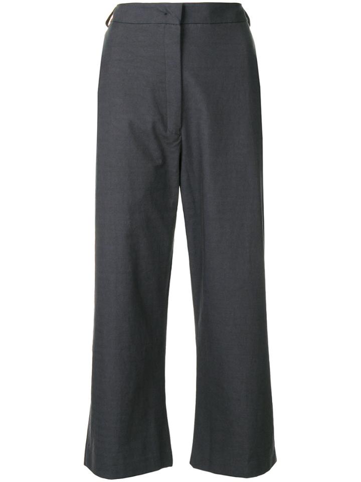Kristensen Du Nord Cropped Trousers - Grey