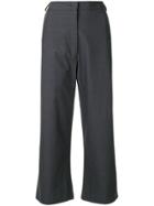 Kristensen Du Nord Cropped Trousers - Grey