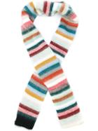 Chloé Striped Knitted Scarf