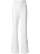 Max Mara High-waist Flared Trousers - White