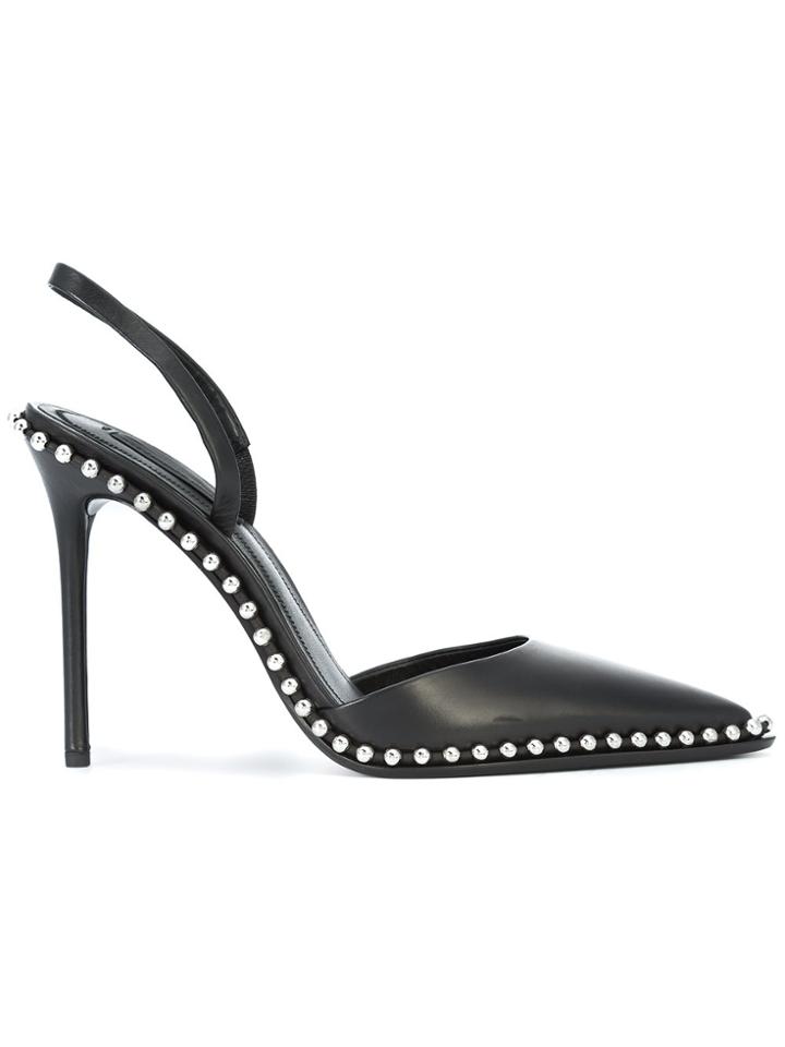 Alexander Wang Rina Sling Back Pumps - Black