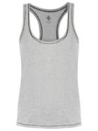 Talie Nk Halter Neck Tank Top, Women's, Size: Medium, Grey, Cotton/polyester