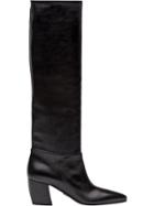 Prada Nappa Leather Boots - Black