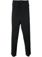 Homme Plissé Issey Miyake Drop-crotch Pleated Trousers