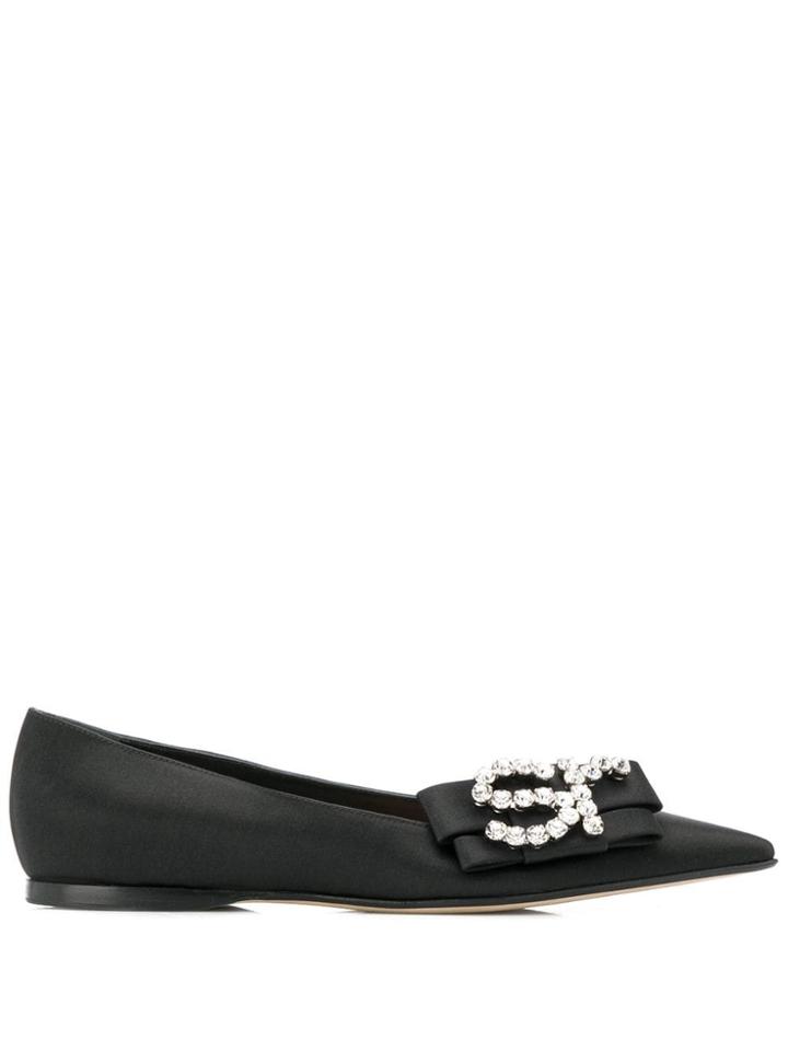 Sergio Rossi Sr Icona Ballerina Flats - Black