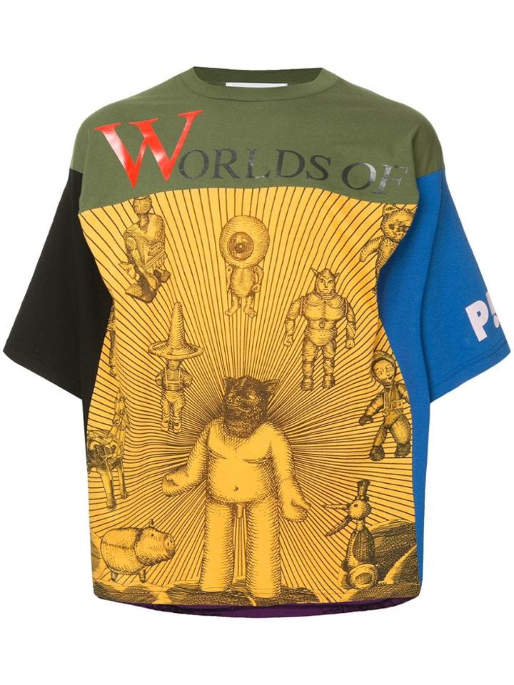 Walter Van Beirendonck Sun & Moon T-shirt - Multicolour