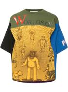 Walter Van Beirendonck Sun & Moon T-shirt - Multicolour