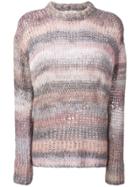 Acne Studios Rainbow Long Sweater - Grey