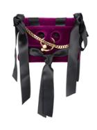 Jw Anderson Mini Purple Bow Pierce Messenger Bag - Pink & Purple