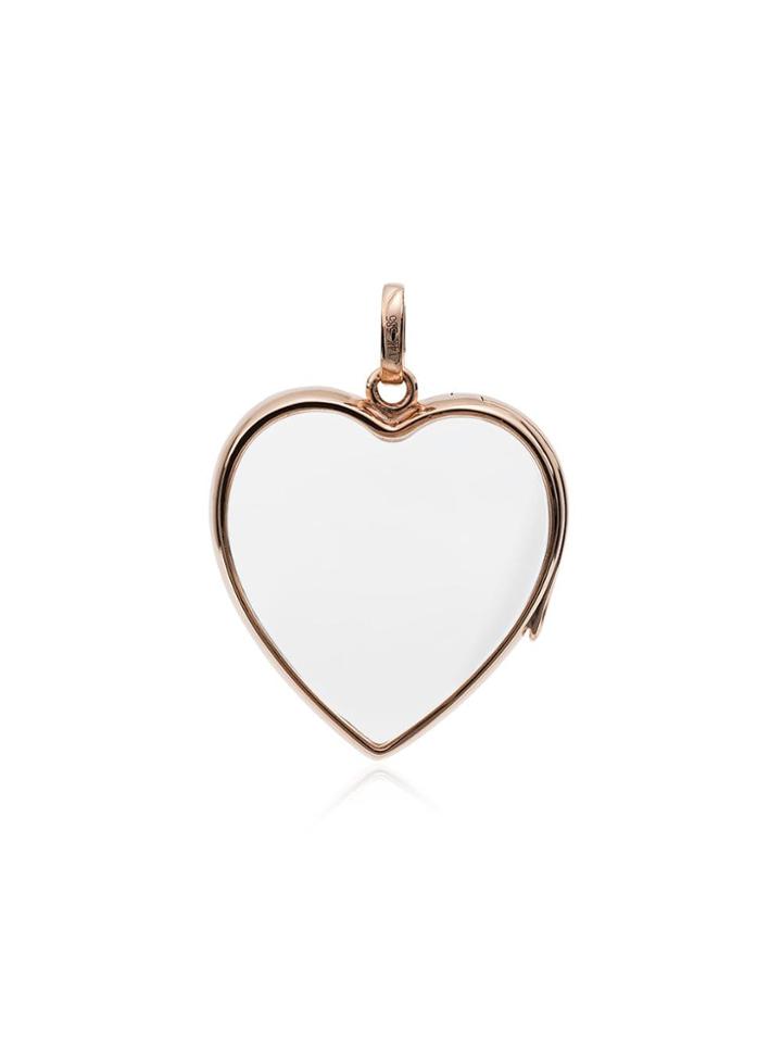 Loquet Large Heart Locket - Pink
