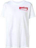 Off-white Printed T-shirt, Women's, Size: M, White, Cotton