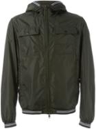 Moncler 'jean Luc' Windbreaker Jacket, Men's, Size: 5, Green, Polyamide