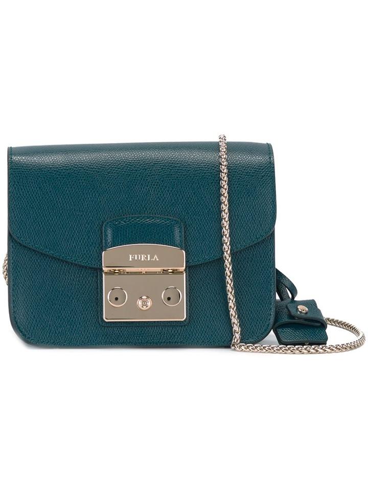 Furla 'metropolis' Satchel Bag, Women's, Green