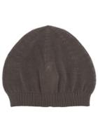 Rick Owens Knitted Beanie, Adult Unisex, Brown, Cotton