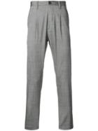 Al Duca D'aosta 1902 Pinstripe Slim Fit Trousers - Grey